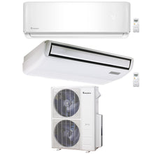 2-Zone Klimaire 21.1 SEER2 Multi Split Floor-Ceiling Wall Mount Air Conditioner Heat Pump System 18+24