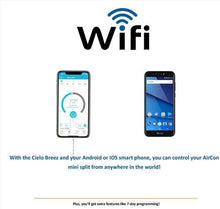 COOPER AND HUNTER Dual 2 Zone Ductless Mini Split Ceiling Cassette Air Conditioner Heat Pump 24000 24000 Multi