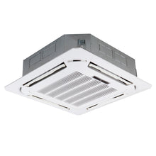 2-Zone Klimaire 20.8 SEER2 Multi Split Ducted Ceiling Cassette Air Conditioner Heat Pump System 12+24