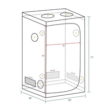 Mars Hydro 3x3 Grow Tent - 39''X39''X71' (100X100X180 cm)