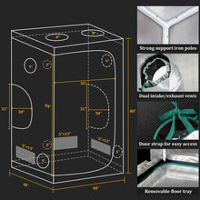 Mars Hydro TSW2000 LED Grow Light + 4'X4' (120X120CM) Indoor Complete Tent Kits