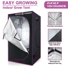 Spider Farmer 4’x4’x 8.5′ 120cm x 120cm x 200cm Indoor Grow Tent