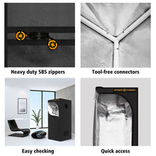 Spider Farmer 3’x3’x6′ 90cm x 90cm x 180cm Indoor Grow Tent