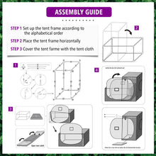 Spider Farmer 4’x4’x 8.5′ 120cm x 120cm x 200cm Indoor Grow Tent