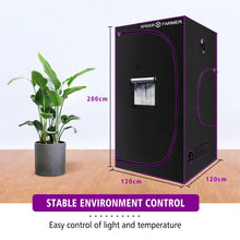 Spider Farmer 4’x4’x 8.5′ 120cm x 120cm x 200cm Indoor Grow Tent