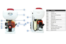 Vectorfog BM100 Backpack Motorized Mist Sprayer