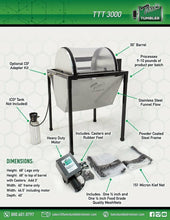 Tom's Tumbler™ TTT 3000 Dry Trimmer W/ CO2 Infuser Kit