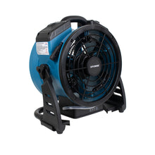 XPOWER FM-65WB Portable Battery Operated Rechargeable Cordless Variable Speed 11" Outdoor Cooling Misting Fan and High Velocity Air Circulator with Built-In Water Pump and Hose