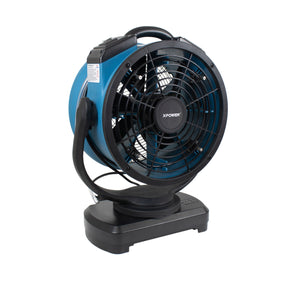 XPOWER FM-88W Multipurpose Oscillating Portable 3 Speed 14" Outdoor Cooling Misting Fan with Built-In Water Pump and Hose