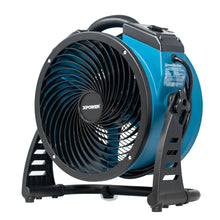 XPOWER FC-250AD 1560 CFM Variable Speed Pro 13” Sealed Brushless DC Motor Air Circulator Utility Fan with Built-in Power Outlets