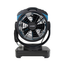 XPOWER FM-68W Multipurpose Oscillating Portable 3 Speed 11" Outdoor Cooling Misting Fan with Built-In Water Pump and Hose