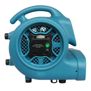 XPOWER P-450NT Freshen Aire 1/3 HP 2000 CFM 3 Speed Scented Air Mover, Carpet Dryer, Floor Fan, Blower with Ionizer and Timer