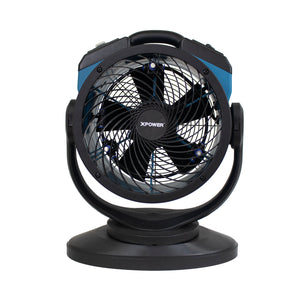 XPOWER FM-68 Oscillating Portable 3 Speed 11" Outdoor Cooling Misting Fan and High Velocity Air Circulator