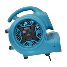 XPOWER P-450AT Freshen Aire 1/3 HP 2000 CFM 3 Speed Scented Air Mover, Carpet Dryer, Floor Fan, Blower with Timer and Power Outlets