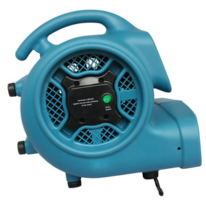 XPOWER P-450NT Freshen Aire 1/3 HP 2000 CFM 3 Speed Scented Air Mover, Carpet Dryer, Floor Fan, Blower with Ionizer and Timer