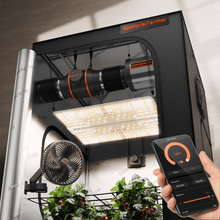 2025 Spider Farmer 4x4X6.5 Complete Grow Tent Kit丨SF4000 301H EVO Full Spectrum LED Grow Light丨6” Clip Fan丨6” Ventilation System with Speed Controller