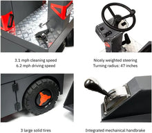 SANITMAX SM1250 49" Ride-on Industrial Floor Sweeper, 26 Gal Dustbin, 69000 Sqft/h Efficiency