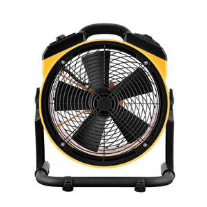 XPOWER FC-125B Cordless Rechargeable 11" Sealed Brushless DC Motor Whole Room Air Circulator Utility Fan