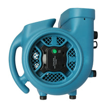 XPOWER P-450NT Freshen Aire 1/3 HP 2000 CFM 3 Speed Scented Air Mover, Carpet Dryer, Floor Fan, Blower with Ionizer and Timer