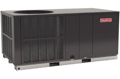 Goodman Single Packaged Air Conditioner 15 SEER, Single-Phase, 2 Ton, R410A, Horizontal