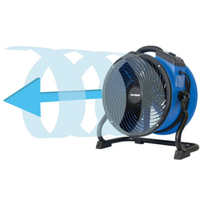 XPOWER FC-300 1/4 HP 2100 CFM 4 Speed Portable High Velocity 14" Heavy Duty Shop Fan Air Circulator