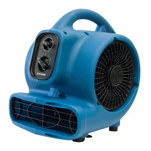 XPOWER P-260NT Freshen Aire 1/5 HP 800 CFM 4 Speed Scented Mini Mighty Air Mover, Utility Fan, Dryer, Blower with Ionizer and Timer