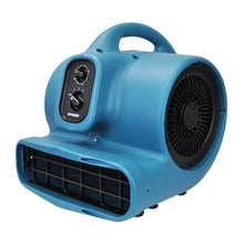 XPOWER P-450AT Freshen Aire 1/3 HP 2000 CFM 3 Speed Scented Air Mover, Carpet Dryer, Floor Fan, Blower with Timer and Power Outlets