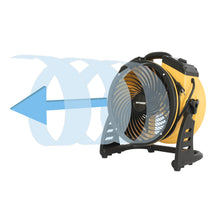 XPOWER FC-100 1100 CFM 4 Speed Portable Multipurpose 11" Pro Whole Room Air Circulator Utility Fan