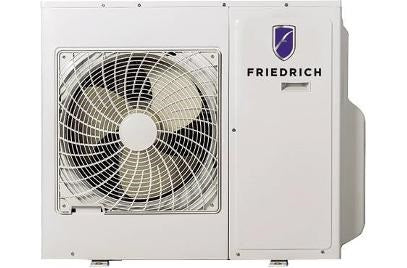 Friedrich Ductless Mini-Split Systems 12K, 23 SEER, Outdoor Flex Heat Pump, Single-Zone, 208/230V, R410A