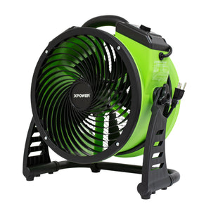 XPOWER FC-250D 1560 CFM Variable Speed Pro 13” Sealed Brushless DC Motor Air Circulator Utility Fan with Timer