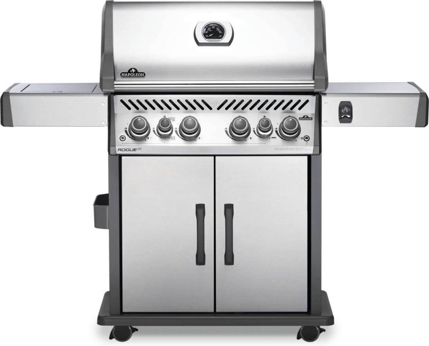 Napoleon Rogue SE 525 Natural Gas Grill with Infrared Rear and Side Burners, Stainless Steel