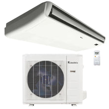 36,000 BTU 19 SEER2 Klimaire Light Commercial Floor-Ceiling Ductless Mini-Split Inverter Air Conditioner Heat Pump System 220V