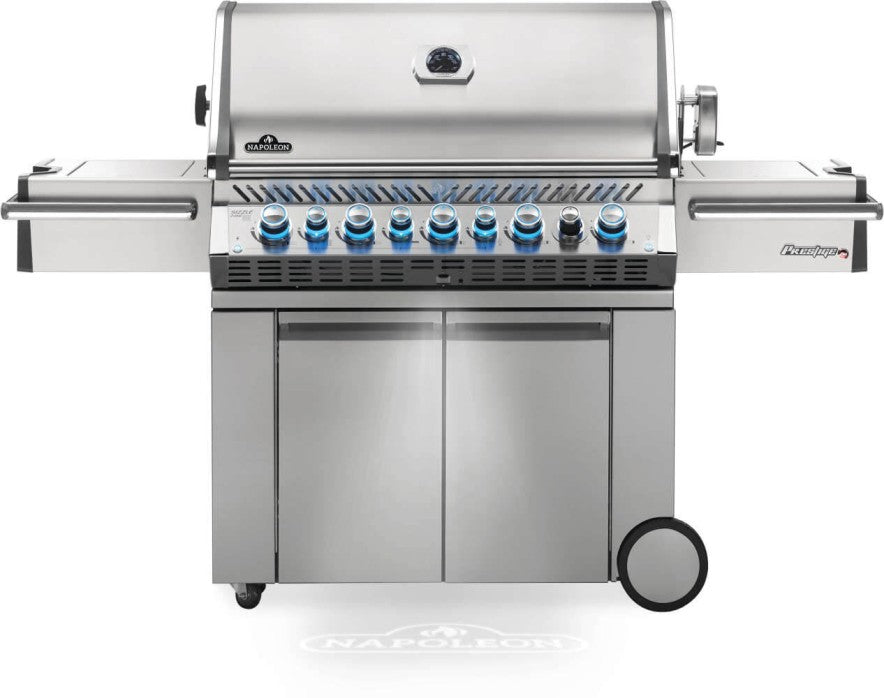 Napoleon Built-in Prestige PRO 500 Natural Gas Grill Head with Infrared Rear Burner, Stainless Steel