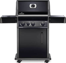 Napoleon Rogue XT 425 Propane Gas Grill with Infrared Side Burner, Black