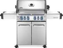 Napoleon Prestige 500 Propane Gas Grill with Infrared Side and Rear Burners, Stainless Steel