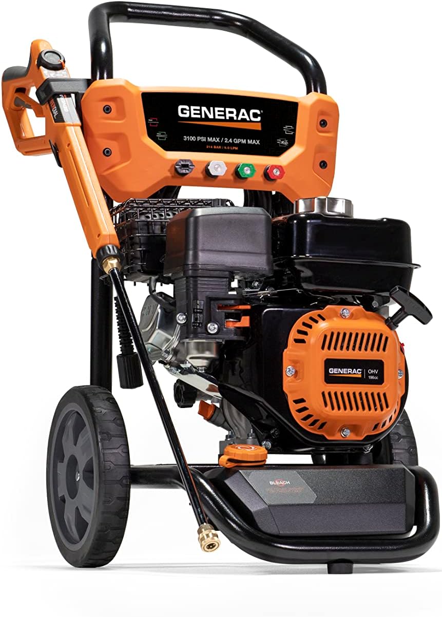 Generac Residential 3100PSI Power Washer Variable Gun