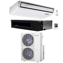 2-Zone Klimaire 20.8 SEER2 Multi Split Floor-Ceiling Ducted Air Conditioner Heat Pump System 18+24