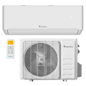 12,000 BTU Klimaire 23 SEER2 115V Wall-Mounted Ductless Mini-Split Air Conditioner Heat Pump