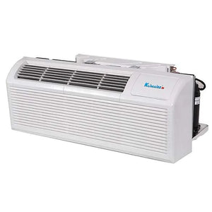 Klimaire PTAC 15,000 BTU Air Conditioner Heat Pump with 3.5kW Heater - 208-230V - 20A