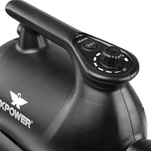 XPOWER A-12 Professional Car Dryer Blower with 2 Heat Settings and Mobile Dock with Caster Wheels