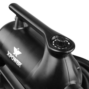 XPOWER A-16 Professional Car Dryer Blower with Mobile Dock with Caster Wheels