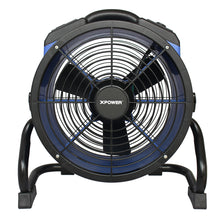 XPOWER X-35AR 1/4 HP 1720 CFM High Temperature Sealed Motor Industrial Axial Air Mover, Blower, Fan with Power Outlets