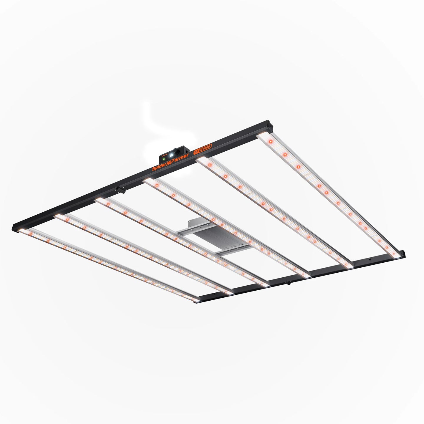 2025 Spider Farmer G7000 730W WiFi & Bluetooth App-Controlled Dimmable Cost effective Full Spectrum High Yield LED Grow Light for 4X4 / 5X5FT Grow Tent