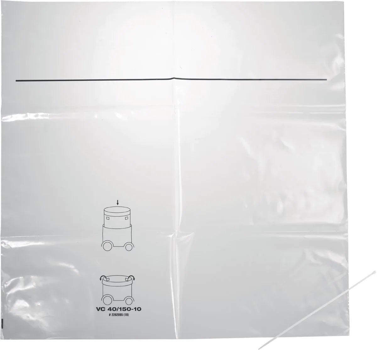 Plastic Dust Disposal Bags VC 150-10 Gen 2 (10)