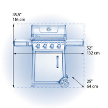 Napoleon Freestyle 425 Propane Gas Grill, Graphite Grey