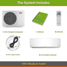 4 Zone Mini Split - 9000 + 9000 + 12000 + 18000 - Ductless Air Conditioner - Pre-Charged Quad Zone Mini Split - Four 25' Linesets - Premium Quality - USA Parts & Support