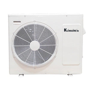 36,000 BTU 19.2 SEER2 Klimaire Light Commercial Ceiling Cassette Ductless Mini-Split Inverter Air Conditioner Heat Pump System 220V