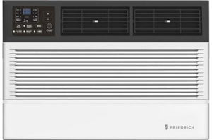 Friedrich Room Air Conditioners 8K, Window Mounted Air Conditioner with Electric Heat, 6.3 AMPS, 115V, R-32