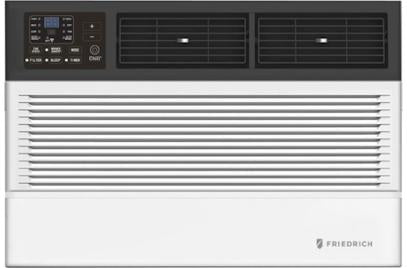 Friedrich Room Air Conditioners 8K, Window Mounted Air Conditioner with Electric Heat, 6.3 AMPS, 115V, R-32