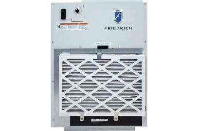 Friedrich Vertical Packaged Unit Heat Pump, 9K BTU, 230/208V 1PH, 3.4kW Electric Heat